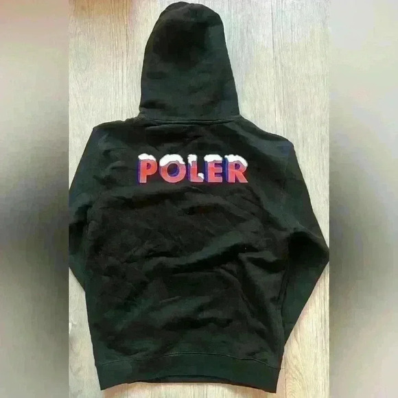 polerstuff poler pop hoodie. NWOT. Medium - Picture 3 of 4